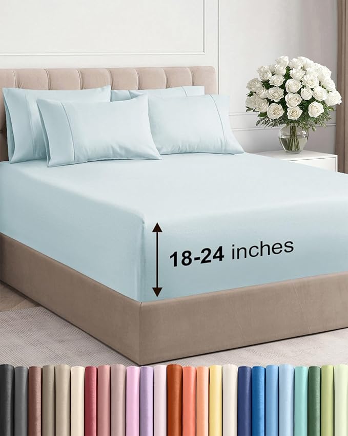 Extra Deep King Sheet Set by CGKUnlimited