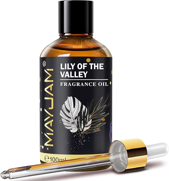 Lily of the Valley Fragrance Oil, MAYJAM 3.38FL.OZ Essential Oils by MAYJAM