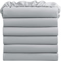 FreshCulture Queen Fitted Sheets, Bulk Pack of 6, Deep Pocket, Soft Microfiber by FreshCulture