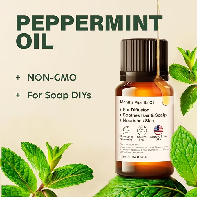 100% Pure Peppermint Oil - Image 2