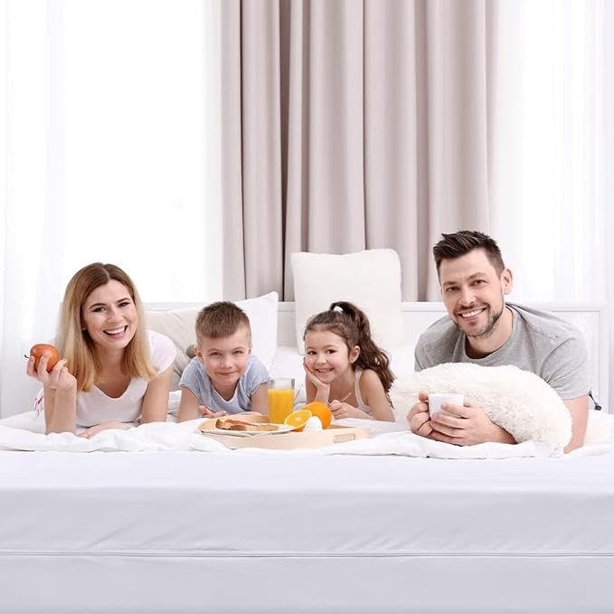 Utopia Bedding Mattress Protector Zippered Full XL Size, 100% Waterproof Bed - Image 6