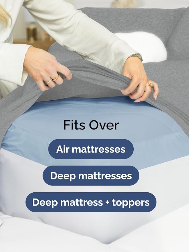 Extra Deep King Fitted Sheet - Image 6
