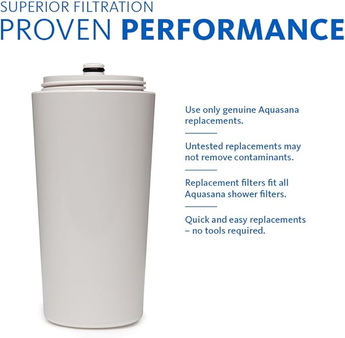 Aquasana Shower Water Filter System Replacement Cartridge - Image 2