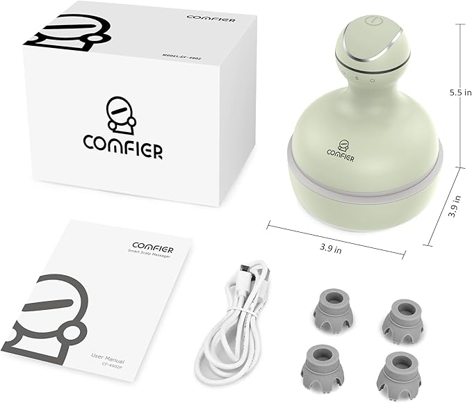 COMFIER Scalp Massager, Electric Head Scratcher, Portable Head Massager - Image 9