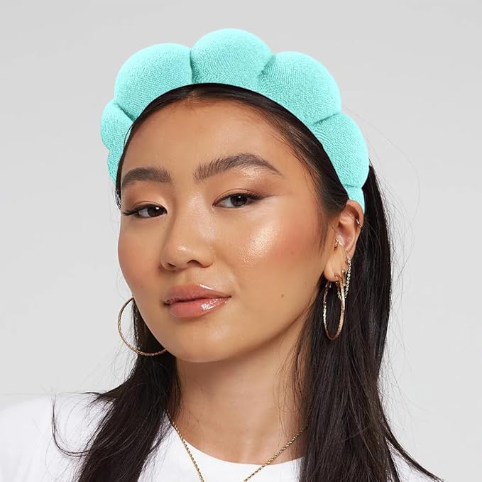 Spa Headbands - Terry Cloth Face Wash, Facial Makeup, Skincare and Mask - Image 7