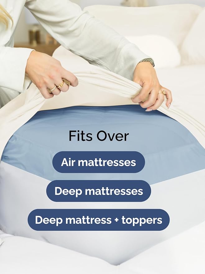 Extra Deep Cal King Fitted Sheet - Image 6