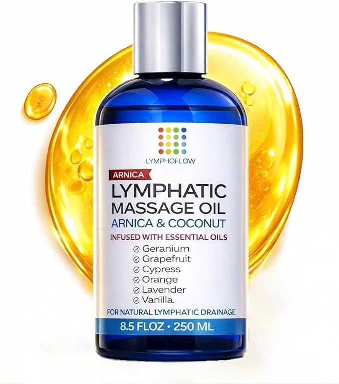 Bruizex Lymphatic Drainage Massage Oil by BruizexTheUltimateRecoveryMust-Have