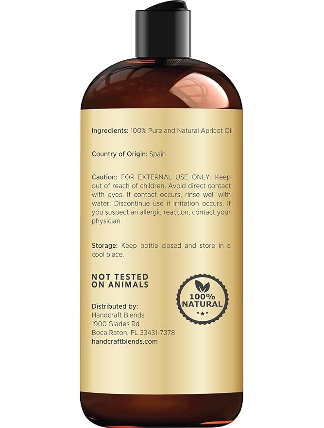 Handcraft Blends Apricot Kernel Oil - Image 3