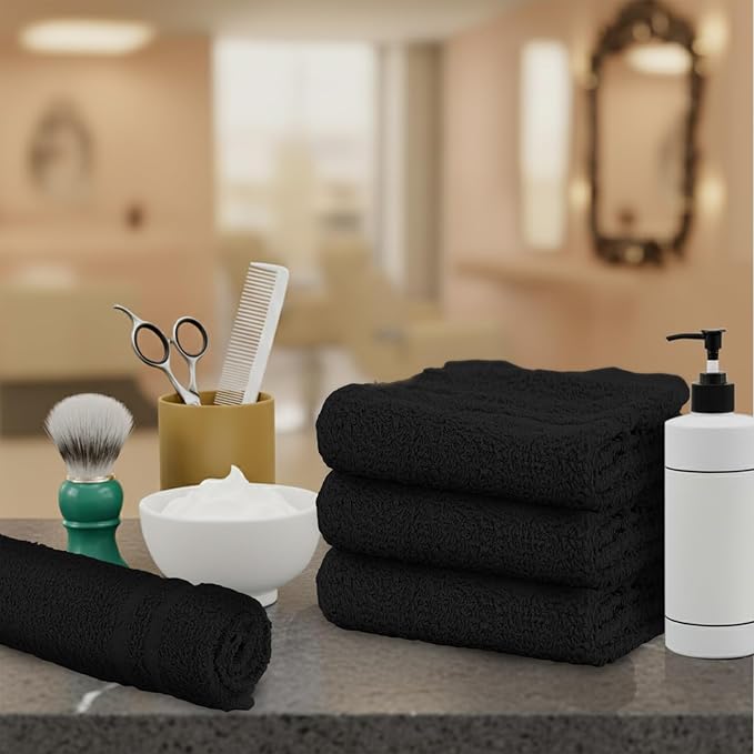 Hand Towels Pack of 40, 100% Cotton, 16 x 27 Inches, Highly Absorbable - Image 5