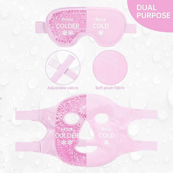 ZNÖCUETÖD Face Eye Mask Ice Pack - Image 6