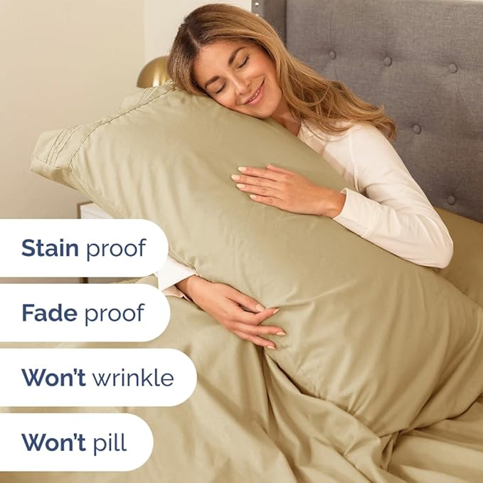 Queen Size 4 Piece Sheet Set - Image 5