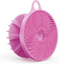 2 in 1 Silicone Brush, BEAUTAIL Body Shower Scrubber and Scalp Hair Massager by BEAUTAIL