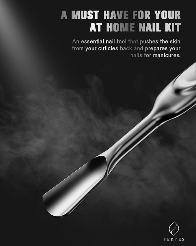 FERYES Elegant Dual-Purpose Cuticle Pusher & Gel Nail Polish Remover - Image 4