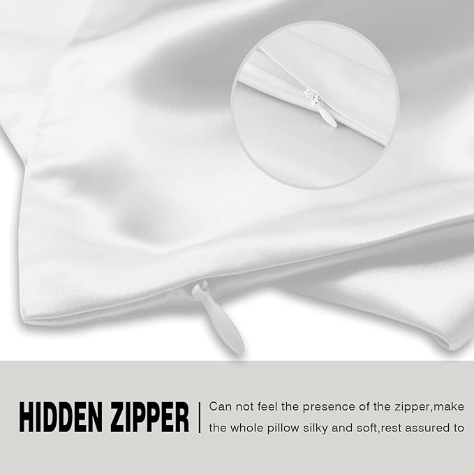 Mulberry Silk Pillowcase for Hair and Skin Standard Size 20"X 26" Pillow Case - Image 4