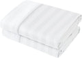 Flat Sheet Only 2 Pack, King Size 400 Thread Count 100% Egyptian Cotton Flat by ShunjieHome