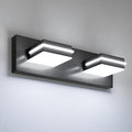 VOLISUN Modern Bathroom Vanity Light Fixtures, Matte Black LED Bathroom by VOLISUN