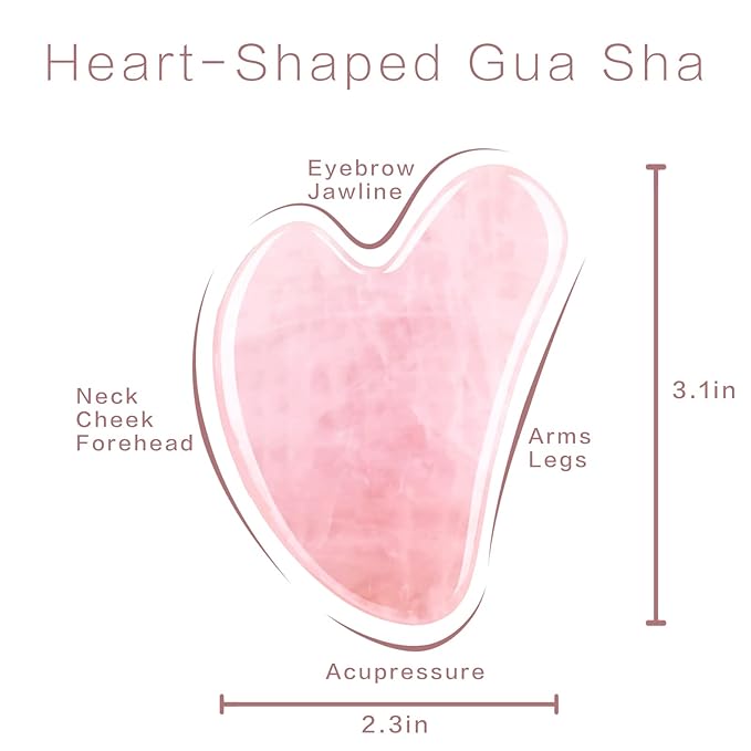 Gua Sha Facial Tools 2 Pack, Guasha Tool - Image 2