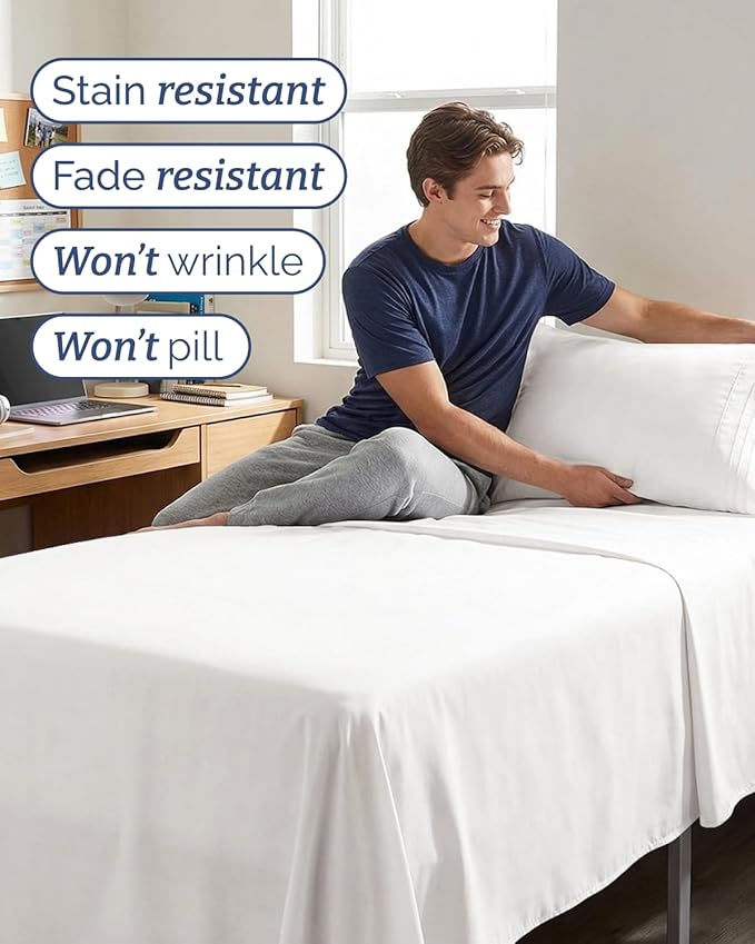 Twin XL Size 3 Piece Sheet Set - Image 5