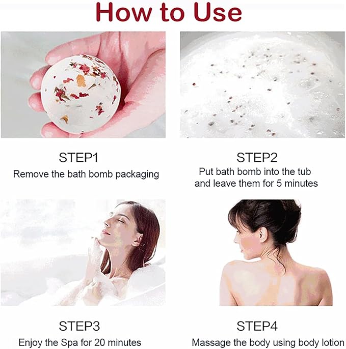 Bath Bombs for Women Spa Gift Set - Image 5