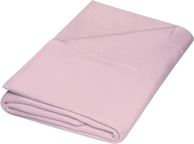 ZPECC Full Flat Sheet Only 1 Pack, Durable Pink Top Bed Sheets Hypoallergenic by ZPECC-ABrandThatHasBeenFocusedOnBabyProductsFor18Years