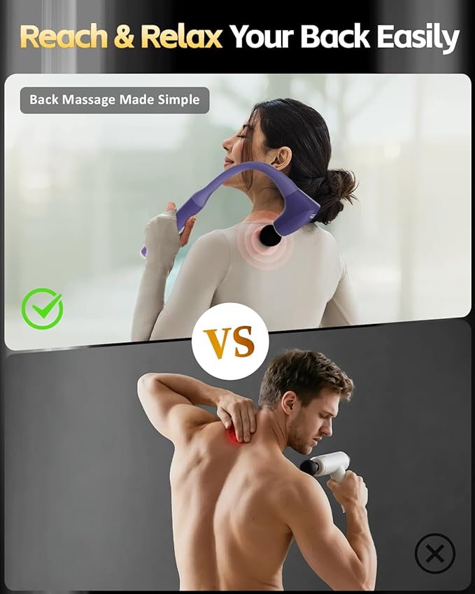 2-in-1 Detachable Muscle Massage Gun Deep Tissue - Image 2