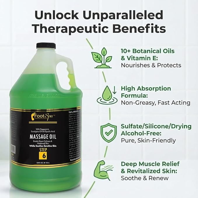 Eucalyptus Massage Oil – Professional & Home Therapeutic Body Treatment | Deep - Image 3