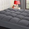 COONP California King Mattress Topper, Extra Thick Pillowtop, Cooling Plush by COONP