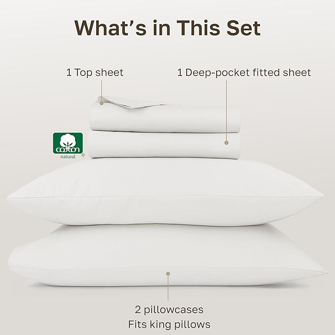 California Design Den Cal King Sheet Set - Image 4