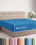 Extra Deep Split King Fitted Sheet by CGKUnlimited