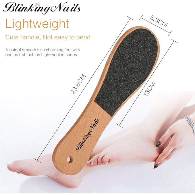Foot File Callus Remover for Feet, Foot File for Dead Skin Foot Scrubber Heel - Image 3