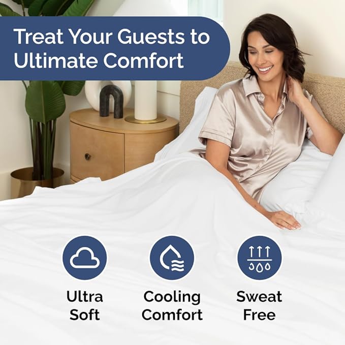 Cal King Size Flat Sheets - Image 3