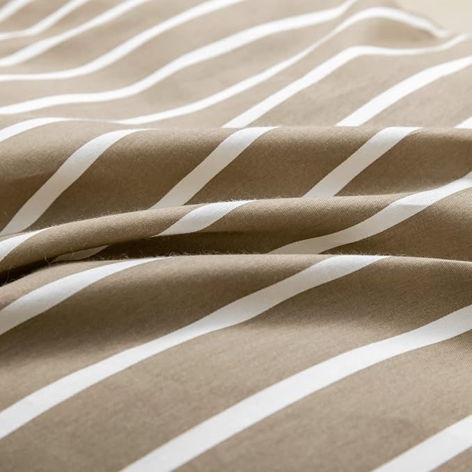 JELLYMONI Queen Duvet Cover Set, Cotton Duvet Cover 3 Pieces - Image 4
