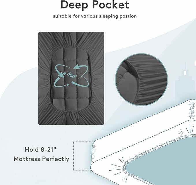 SameBed Mattress Topper Full XL, Extra Thick Mattress Pad Cover - Image 4