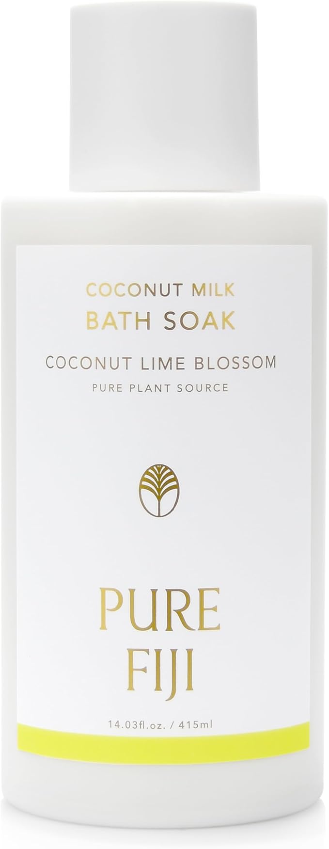 Pure Fiji Coconut Milk Bath Soak, Coconut Lime Blossom by PureFiji