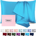 Silk Pillowcase for Hair and Skin Mulberry Silk Pillow Cases Soft Breathable by Casbrove