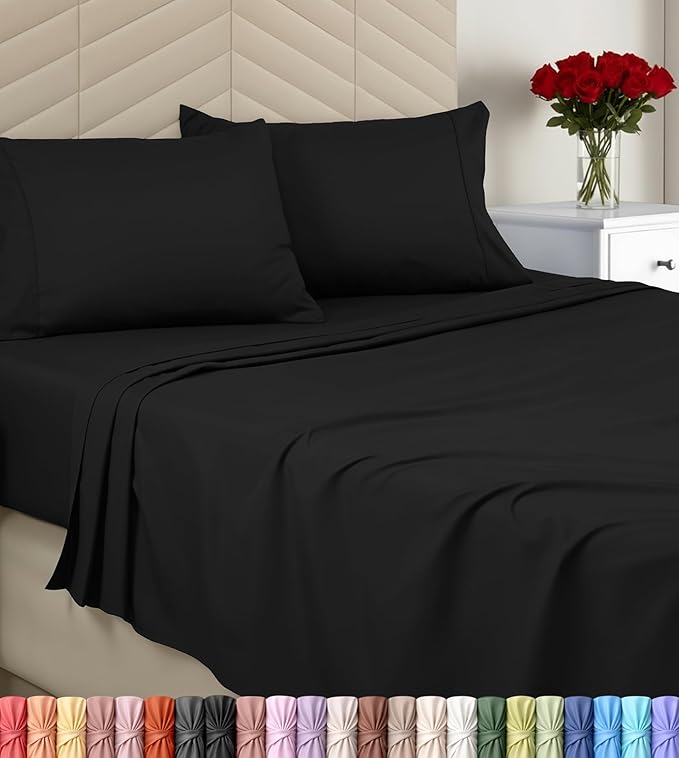 Utopia Bedding Queen Size 4 Piece Sheet Set by UTOPIABEDDING