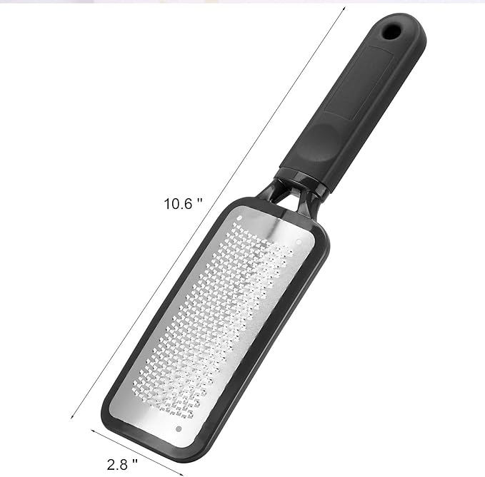 Foot Scrubber Foot Files Callus Remover Black Heel Grater Dead Skin Remover - Image 3