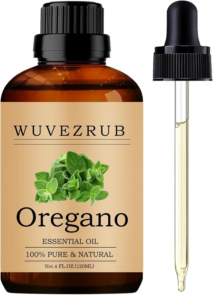 Oregano Essential Oil, 120ML Pure and Natural by WUVEZRUB