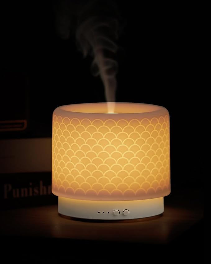 Essential Oil Diffuser - 280ml Ceramic Diffuser - Image 8