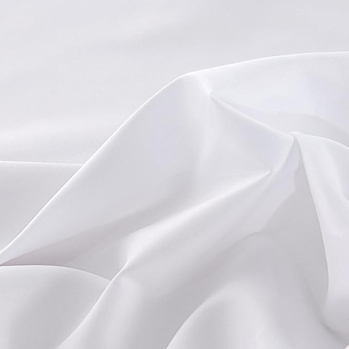 Lirex Flat Sheet, Twin Size Extra Soft Brushed Microfiber Flat Sheet, Machine - Image 3