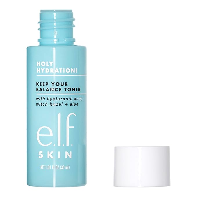 e.l.f. Skin Holy Hydration! Keep Your Balance Toner Mini, Refreshing, Removes - Image 3