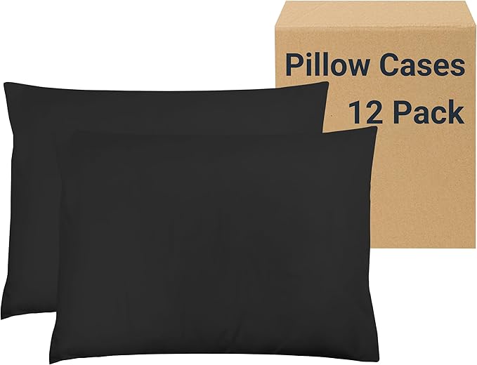 ZPECC Pillow Cases Standard Size Set of 12, 20x26 Envelope Closure Pillowcases by ZPECC-ABrandThatHasBeenFocusedOnBabyProductsFor18Years