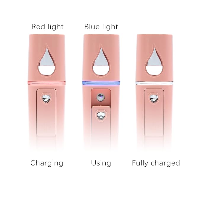 Nano Facial Mister Portable Mini Face Mist Handy Sprayer Automatic Eyelash - Image 5