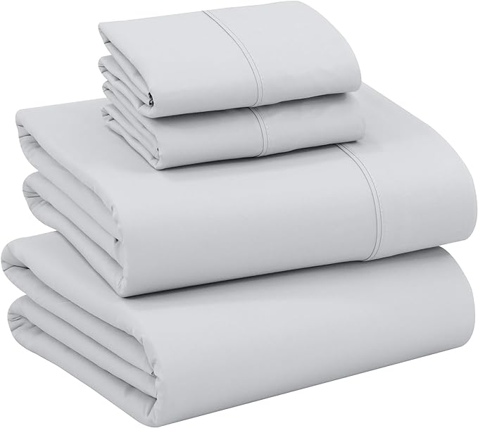 RUVANTI 100% Cotton Sheets – Full Size Percale Bedding, Cooling & Breathable by Ruvanti