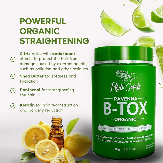 I Belli Capelli Ravenna Organic Hair B-tox Treatment - Image 4