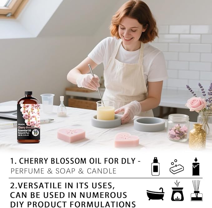 Cherry Blossom Essential Oil, Cherry Blossom Oil 16 Fl Oz 480 ML - Image 7