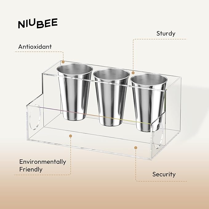 NIUBEE Hair Tool Organizer, Bathroom Countertop Blow Dryer Holder, Vanity Caddy - Image 8
