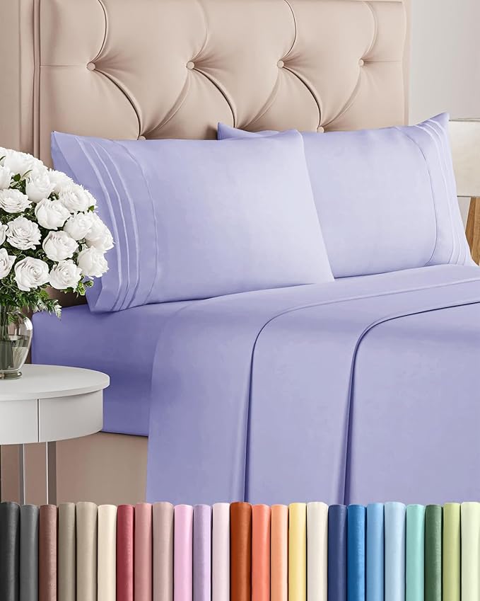 King Size 4 Piece Sheet Set by CGKUnlimited