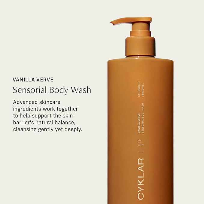 CYKLAR Sensorial Body Wash. Vanilla Verve Hydrating Cleanser - Image 2