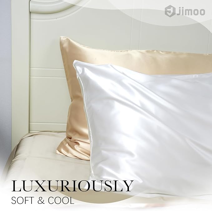 100% Mulberry Silk Pillowcase for Hair and Skin, 22 Momme Pure Natural Silk - Image 7